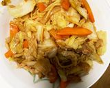 お一人様！市販の焼きそばウスターごま隠味作り方1写真