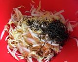 シーチキンと白菜簡単和え作り方2写真
