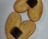 湯煎無し！一分！源氏パイのチョコ乗せ作り方1写真