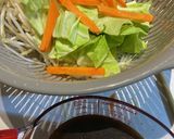 ホットプレートパパ手作りソース焼きそば作り方1写真