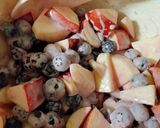 りんごとさつまいものベリーサラダ作り方4写真