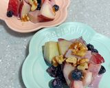 りんごとさつまいものベリーサラダ作り方6写真