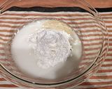 米粉のチーズベーコンパン作り方1写真