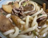 豚バラ大根うどん作り方7写真