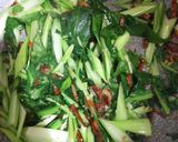 小松菜のクリームパスタ作り方4写真