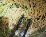 小松菜のクリームパスタ作り方6写真