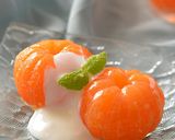熱々シロップをかけてみかんのコンポート作り方7写真