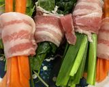 パパ豚肉巻 野菜しゃぶしゃぶ作り方2写真