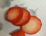レンジで1粒分のイチゴジャム （少量）作り方1写真