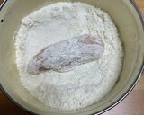 手羽中唐揚げ 和風甘辛ダレ作り方5写真