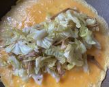 スパイシーとんぺい焼き作り方2写真