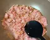 豚ひき肉で♡簡単そぼろご飯♡（二色丼）作り方2写真