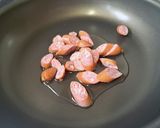 最低限の材料で節約本格ナポリタン風作り方2写真