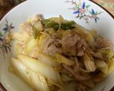白菜の和風炒め作り方4写真