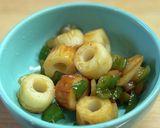 お弁当に！簡単！竹輪のチリソース炒め作り方7写真