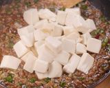 白菜消費✨あま～い白菜の和風麻婆豆腐♡作り方8写真