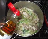 手羽元でサンラータン風スープ♪簡単薬膳作り方7写真