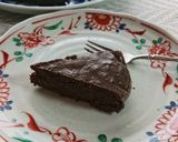 ヨーグルトでチョコレートチーズケーキ作り方19写真