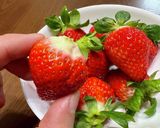 いちご長持ち♪酢水あらい作り方3写真