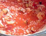 シーフードリゾット　町のイタリア料理屋風作り方4写真