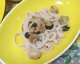 秋です。ポルチーニのクリームパスタ作り方12写真