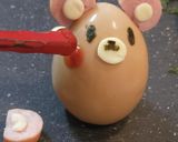 キャラ♪煮卵で簡単クマさん♪キャラ弁に作り方12写真