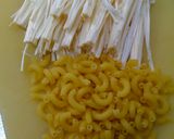 たっぷり野菜チーズトマトソースパスタ作り方1写真