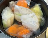 ほうれん草ポタージュ【離乳食５ヶ月〜】作り方3写真