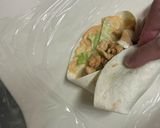 簡単♫鶏むね肉で ケバブラップ作り方13写真