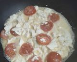 豆腐とトマトの卵とじ作り方1写真