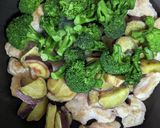 節約★鶏むね肉とさつま芋のケチャマヨ炒め作り方7写真