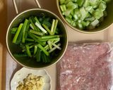 セロリの麻婆豆腐作り方1写真