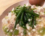 セロリの麻婆豆腐作り方7写真