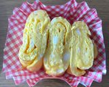 簡単♪フライパンでやわらか卵焼き作り方6写真