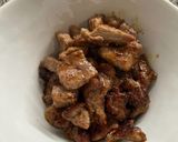 〜休日ランチ〜 ステーキ・ケサディーア作り方1写真
