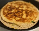 〜休日ランチ〜 ステーキ・ケサディーア作り方7写真