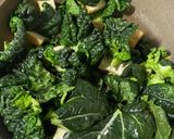 椎茸の旨味でターサイ炒め作り方1写真