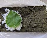 ご飯と具材をはさむだけ☆おにぎらず作り方3写真