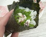 節分に＊簡単！シーフドサラダ恵方巻作り方5写真