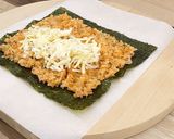 巻きす不要!お手軽チーズキンパ作り方3写真