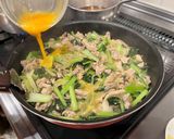 小松菜と豚肉の炒め物作り方5写真