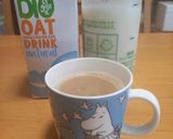 オーツミルク入りカフェラテ作り方2写真