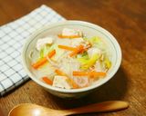 ゆず香る♪鶏胸肉と白菜と春雨のスープ作り方7写真