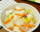 ゆず香る♪鶏胸肉と白菜と春雨のスープ作り方6写真