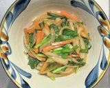 ニラとニンニクと卵黄で中華風スタミナ豚丼作り方8写真