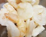 海老とれんこんのカレー炒め作り方1写真