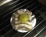 松葉餅おかきのパインアメ＆松の実添え作り方3写真