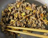牛肉と卵のキムチ炒め作り方5写真