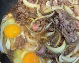 簡単！5分で！すき焼き丼！作り方5写真
