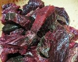 まるでお肉!マグロの旨辛炒め作り方1写真